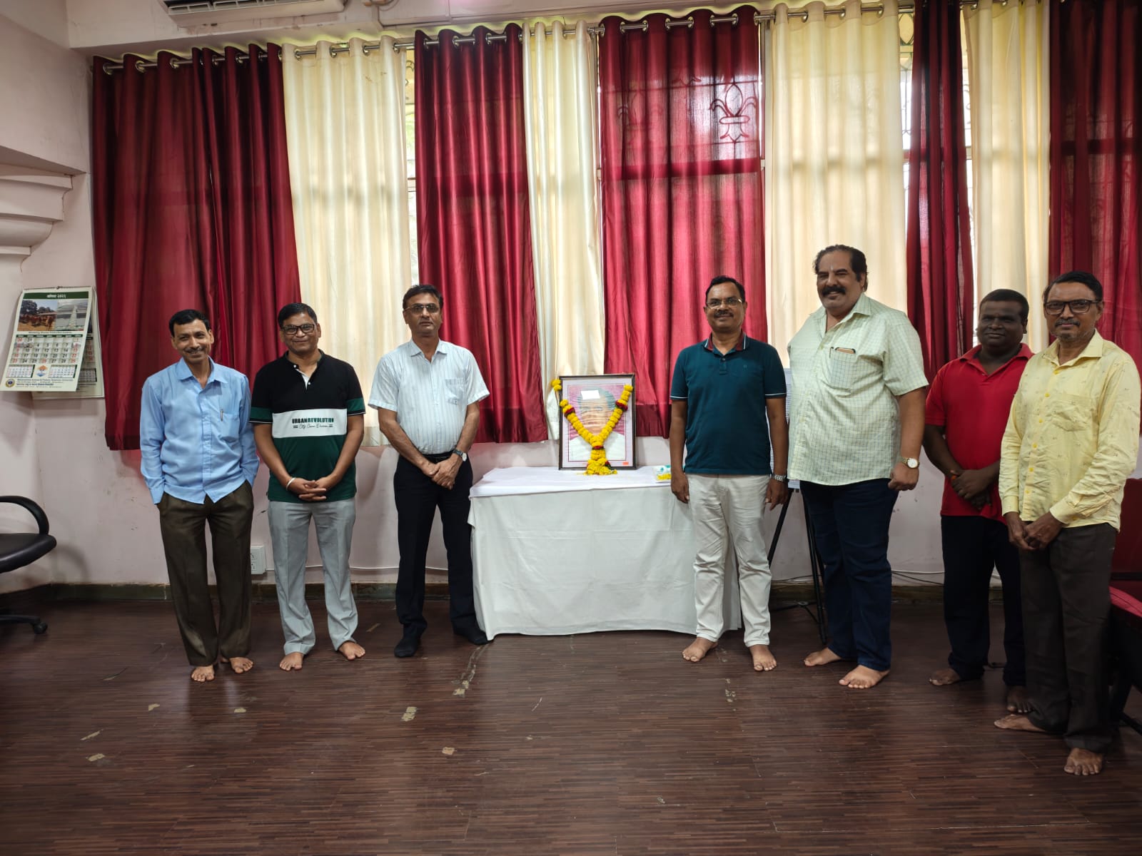 Sahityaratna Annabhau Sathe Jayanti celebration at MAFSU h.q (3).jpg